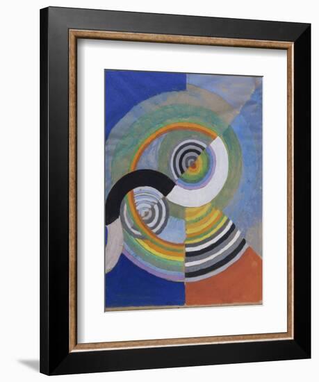 Rythme n°3-Robert Delaunay-Framed Giclee Print