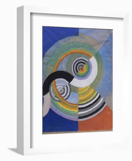 Rythme n°3-Robert Delaunay-Framed Giclee Print