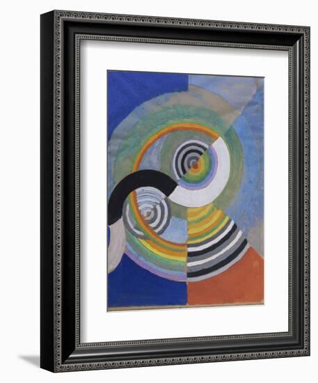 Rythme n°3-Robert Delaunay-Framed Giclee Print