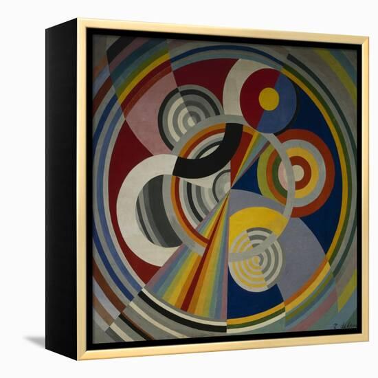 Rythme numéro 1-Robert Delaunay-Framed Premier Image Canvas