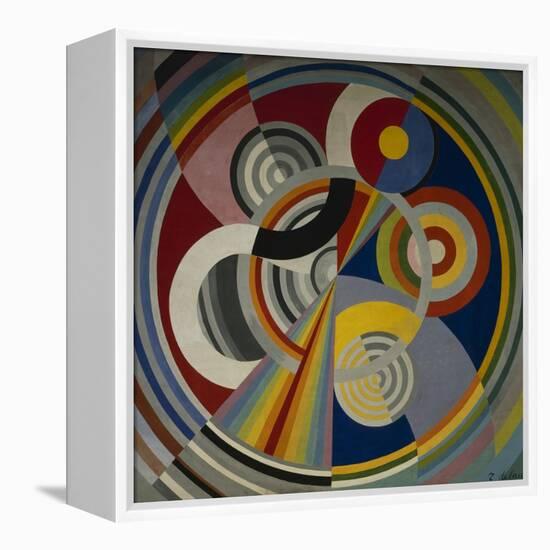 Rythme numéro 1-Robert Delaunay-Framed Premier Image Canvas