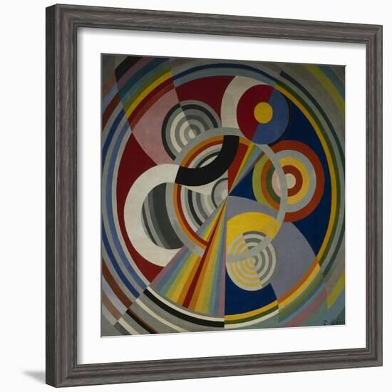 Rythme numéro 1-Robert Delaunay-Framed Giclee Print