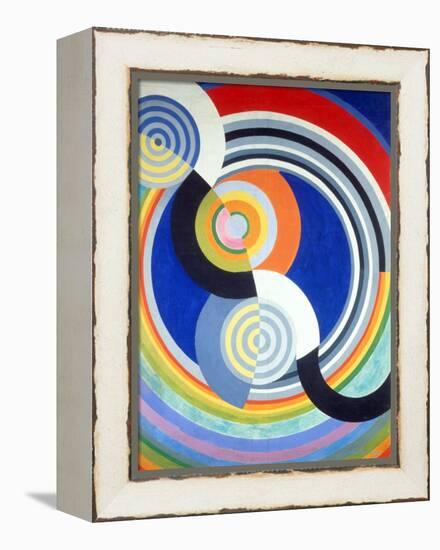 Rythme numéro 2-Robert Delaunay-Framed Premier Image Canvas