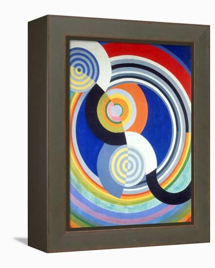 Rythme numéro 2-Robert Delaunay-Framed Premier Image Canvas