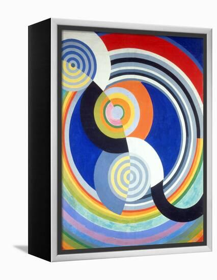 Rythme numéro 2-Robert Delaunay-Framed Premier Image Canvas