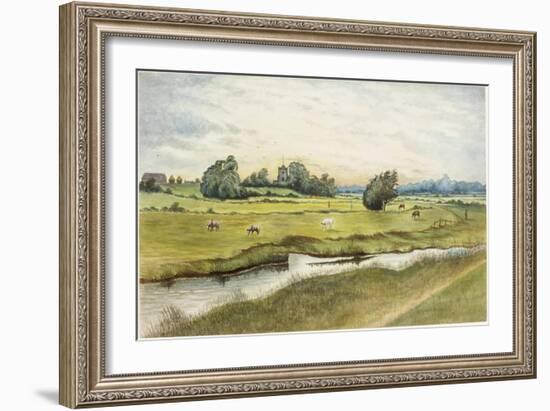 Ryton Meadows-James Henry Cleet-Framed Giclee Print