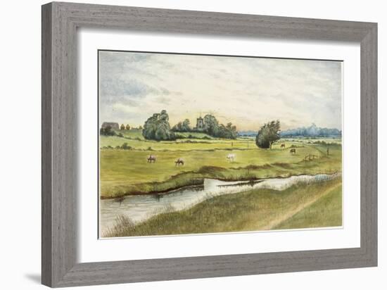 Ryton Meadows-James Henry Cleet-Framed Giclee Print