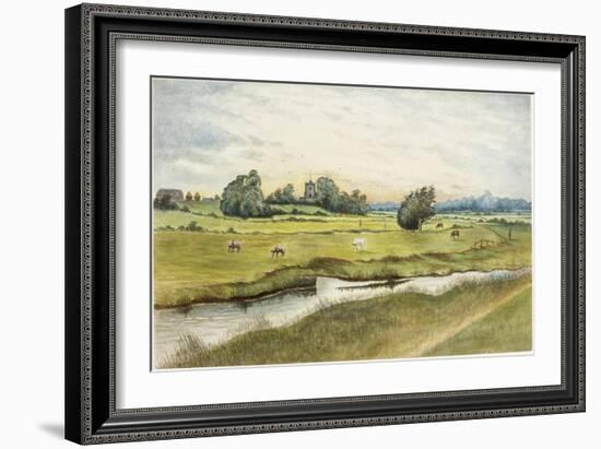 Ryton Meadows-James Henry Cleet-Framed Giclee Print