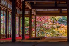 Nanzenji Temple Tenjyuan of Autumn, Kyoto, Japan.-Ryu K-Framed Photographic Print