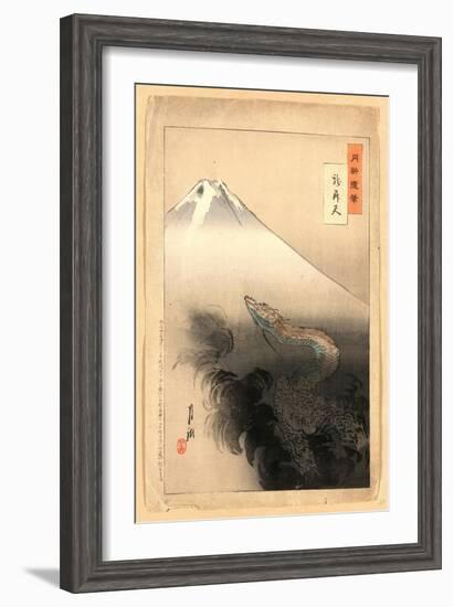 Ryu Shoten-Ogata Gekko-Framed Giclee Print