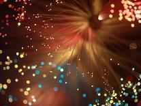 Fireworks Bloom Like a Flower in the Night Sky in Kobe-Ryuji Adachi-Photographic Print