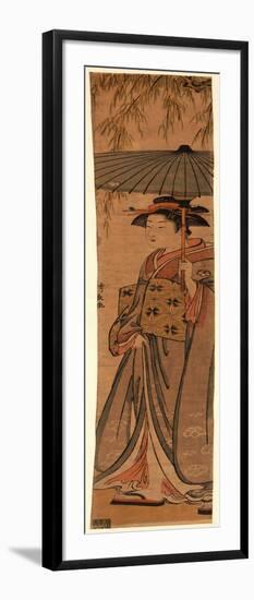 Ryuka No Odoriiko-Torii Kiyonaga-Framed Giclee Print