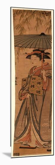 Ryuka No Odoriiko-Torii Kiyonaga-Mounted Giclee Print