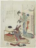Yellow of Boxwood Comb, C. 1820-Ryuryukyo Shinsai-Giclee Print