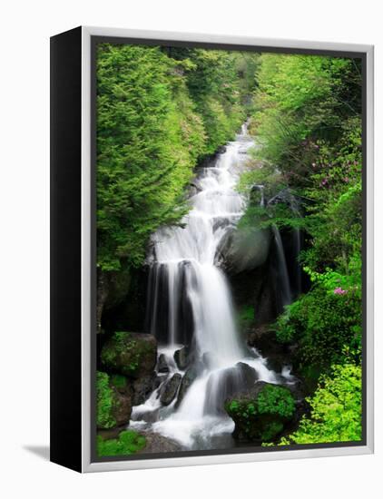 Ryuzu Water Falls-null-Framed Premier Image Canvas