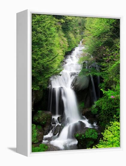 Ryuzu Water Falls-null-Framed Premier Image Canvas