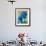 S - Bouquet Bleu-Claude Gaveau-Framed Limited Edition displayed on a wall