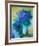 S - Bouquet Bleu-Claude Gaveau-Framed Limited Edition