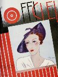 L'Officiel, December 1934 - Marthe Valmont-S. Chompré & A.P. Covillot-Framed Art Print