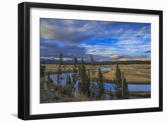 S Curve Hayden Valley-Galloimages Online-Framed Photographic Print