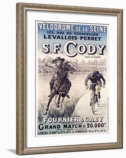 S.F. Cody vs. Fournier and Gaby-Unknown Unknown-Framed Giclee Print