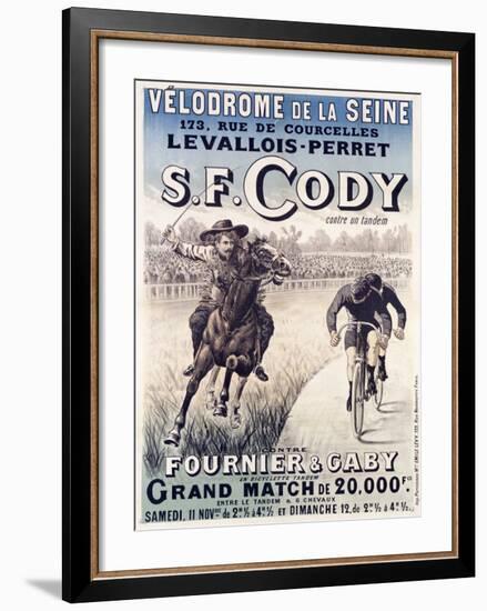 S.F. Cody vs. Fournier and Gaby-Unknown Unknown-Framed Giclee Print