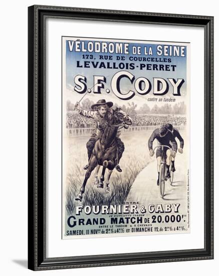 S.F. Cody vs. Fournier and Gaby-Unknown Unknown-Framed Giclee Print