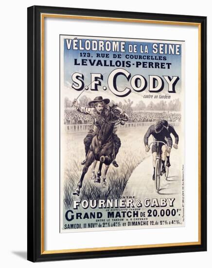 S.F. Cody vs. Fournier and Gaby-Unknown Unknown-Framed Giclee Print