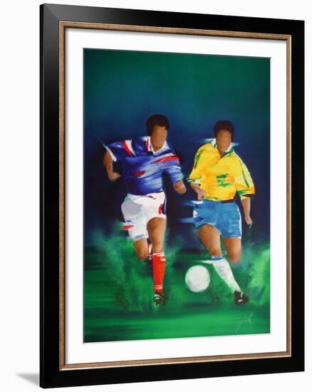 s - Football-Victor Spahn-Framed Premium Edition