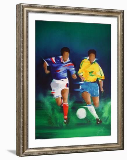 s - Football-Victor Spahn-Framed Premium Edition