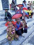 Carnival Procession, Guadeloupe, West Indies, Caribbean, Central America-S Friberg-Laminated Photographic Print