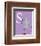 S is for Seal (purple)-Theodor (Dr. Seuss) Geisel-Framed Art Print