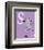 S is for Seal (purple)-Theodor (Dr. Seuss) Geisel-Framed Art Print