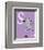 S is for Seal (purple)-Theodor (Dr. Seuss) Geisel-Framed Art Print