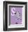 S is for Seal (purple)-Theodor (Dr. Seuss) Geisel-Framed Art Print