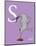 S is for Seal (purple)-Theodor (Dr. Seuss) Geisel-Mounted Art Print