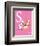 S is for Sheep (pink)-Theodor (Dr. Seuss) Geisel-Framed Art Print