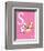 S is for Sheep (pink)-Theodor (Dr. Seuss) Geisel-Framed Art Print