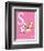 S is for Sheep (pink)-Theodor (Dr. Seuss) Geisel-Framed Art Print