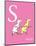 S is for Sheep (pink)-Theodor (Dr. Seuss) Geisel-Mounted Art Print