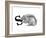 S is for Squirrel-Stacy Hsu-Framed Art Print