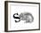 S is for Squirrel-Stacy Hsu-Framed Art Print