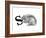 S is for Squirrel-Stacy Hsu-Framed Art Print