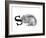 S is for Squirrel-Stacy Hsu-Framed Art Print