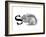 S is for Squirrel-Stacy Hsu-Framed Art Print