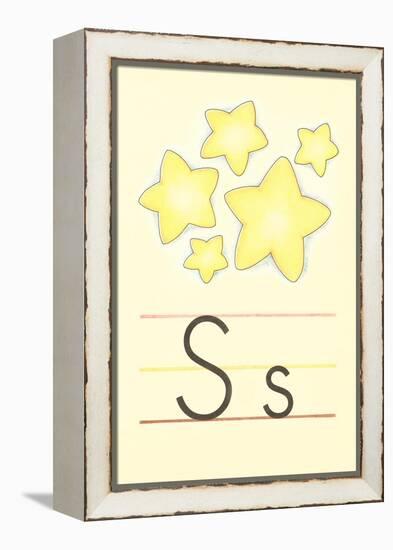 S Is for Stars-null-Framed Stretched Canvas