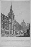 Church of St Bartholomew-The-Less, City of London, 1814-S Jenkins-Framed Premier Image Canvas