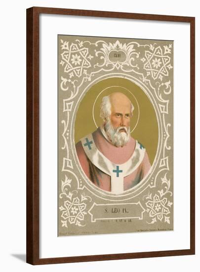 S Leo IX-European School-Framed Giclee Print