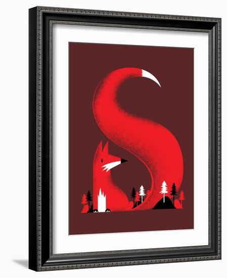 S Like a Fox-Robert Farkas-Framed Art Print