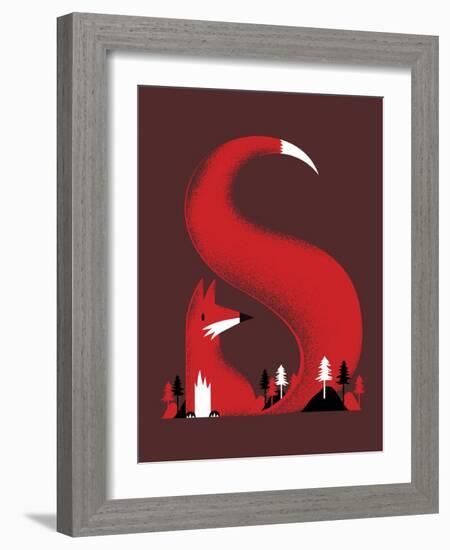 S Like Fox-Robert Farkas-Framed Giclee Print